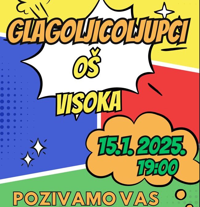 A sada nastupaju Glagoljicoljupci :)