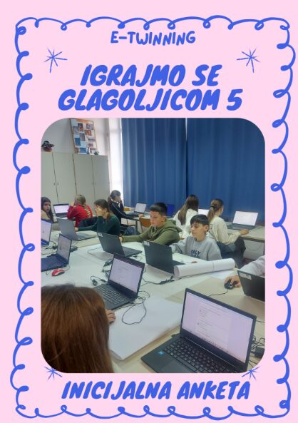 Naše aktivnosti u e-Twinning projektu „Igrajmo se glagoljicom 5“