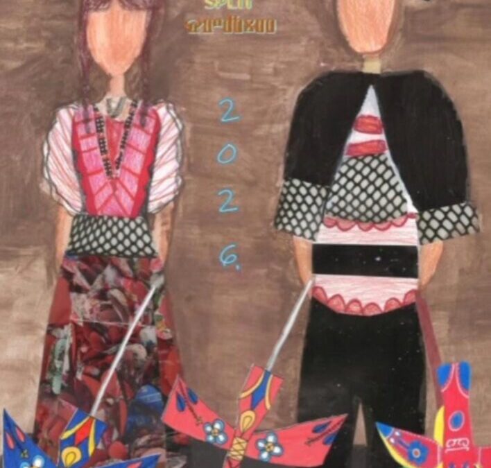 Čestit Božić i sretnu Novu 2026. godinu svima žele daroviti Glagoljicoljupci OŠ Visoka i njihove mentorice!