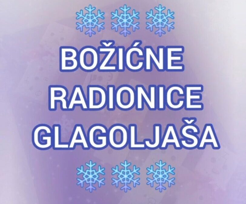 Božićne radionice glagoljaša