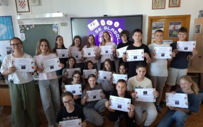 Pohvalnice za predan rad i uspješno sudjelovanje u eTwinning projektu