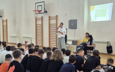 Blanka Vlašić i stručni tim posjetili našu školu