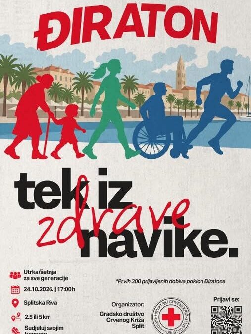 Poziv na sudjelovanje u manifestaciji „Điraton – tek iz zdrave navike“